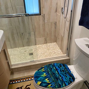 customers picture of their toilet seat lid covers