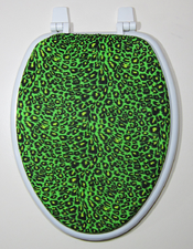 neon bathroom decor ideas toilet seat lid cover