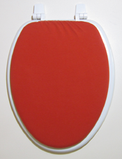orange bathroom ideas toilet seat lid cover