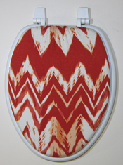 electric orange small bathroom idea lid cover