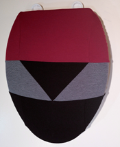 red black grey designer bathroom toilet lid cover