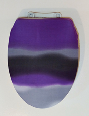 purple bathroom idea toilet seat lid cover