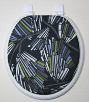 fun bathroom idea toilet seat lid cover