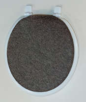black gold sparkle toilet seat lid cover