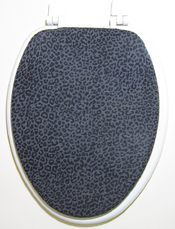 animal print toilet seat lid cover