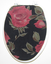 inexpensive bathroom decor idea toilet seat lid cover