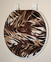 bathroom idea wild animal toilet seat lid cover