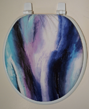 small bathroom idea lid cover pastel with black