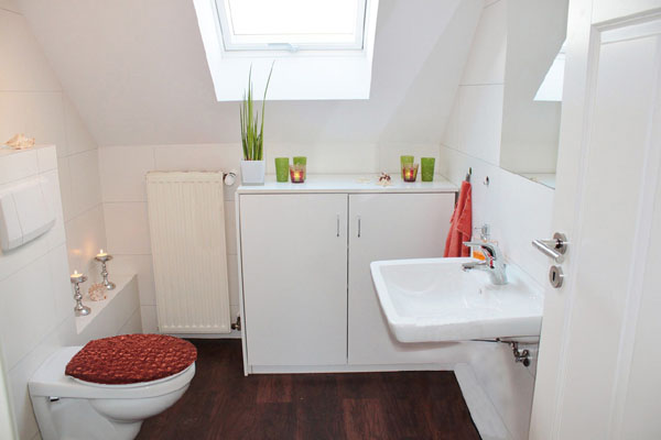 Add a colorful Textured toilet seat cover