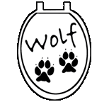 toilet seat lid cover logo